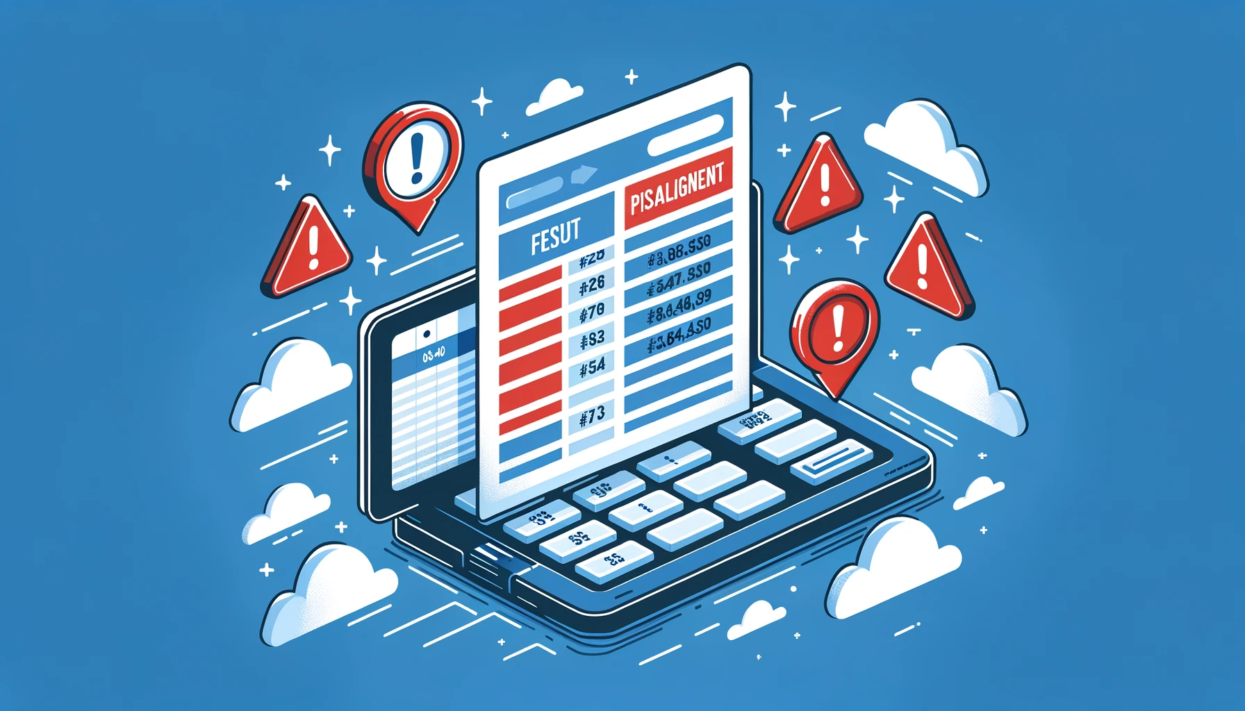 Errores comunes al copiar y pegar datos de extracto bancario PDF a Excel manualmente
