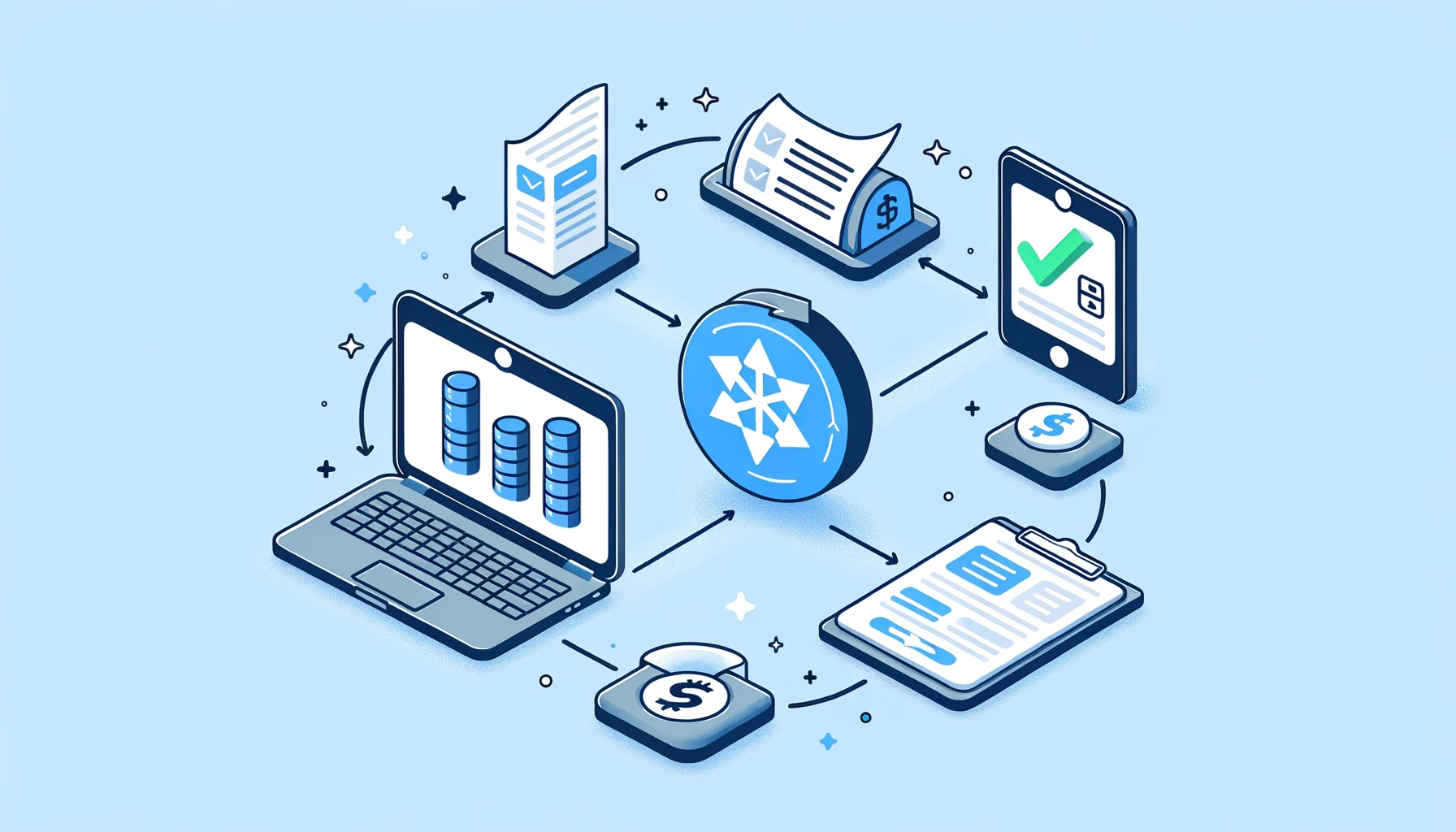 Diagrama del flujo de trabajo automatizado para convertir extractos bancarios PDF a Excel con OCR