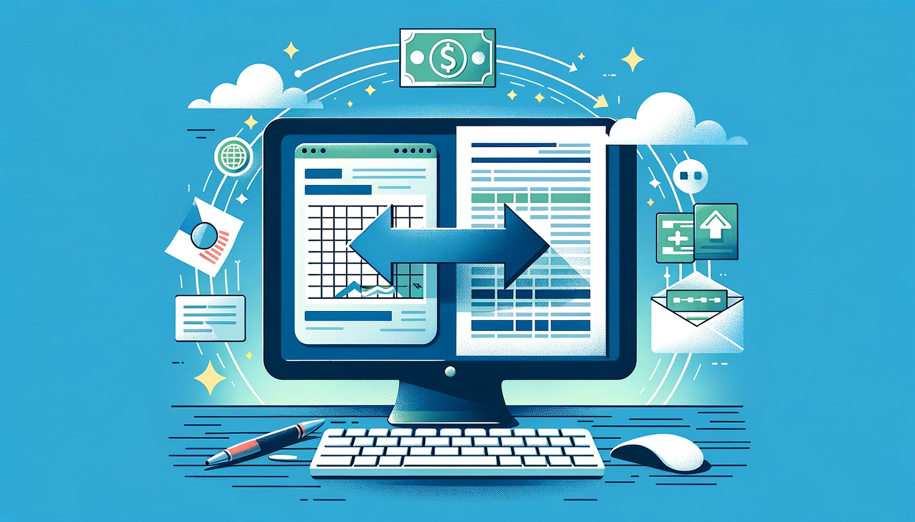 Extracto bancario PDF convertido a Excel organizado para solicitud de hipoteca