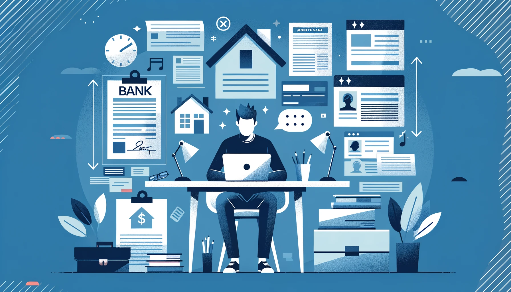 Extractos bancarios PDF para hipoteca: documentos financieros necesarios para solicitud de crédito