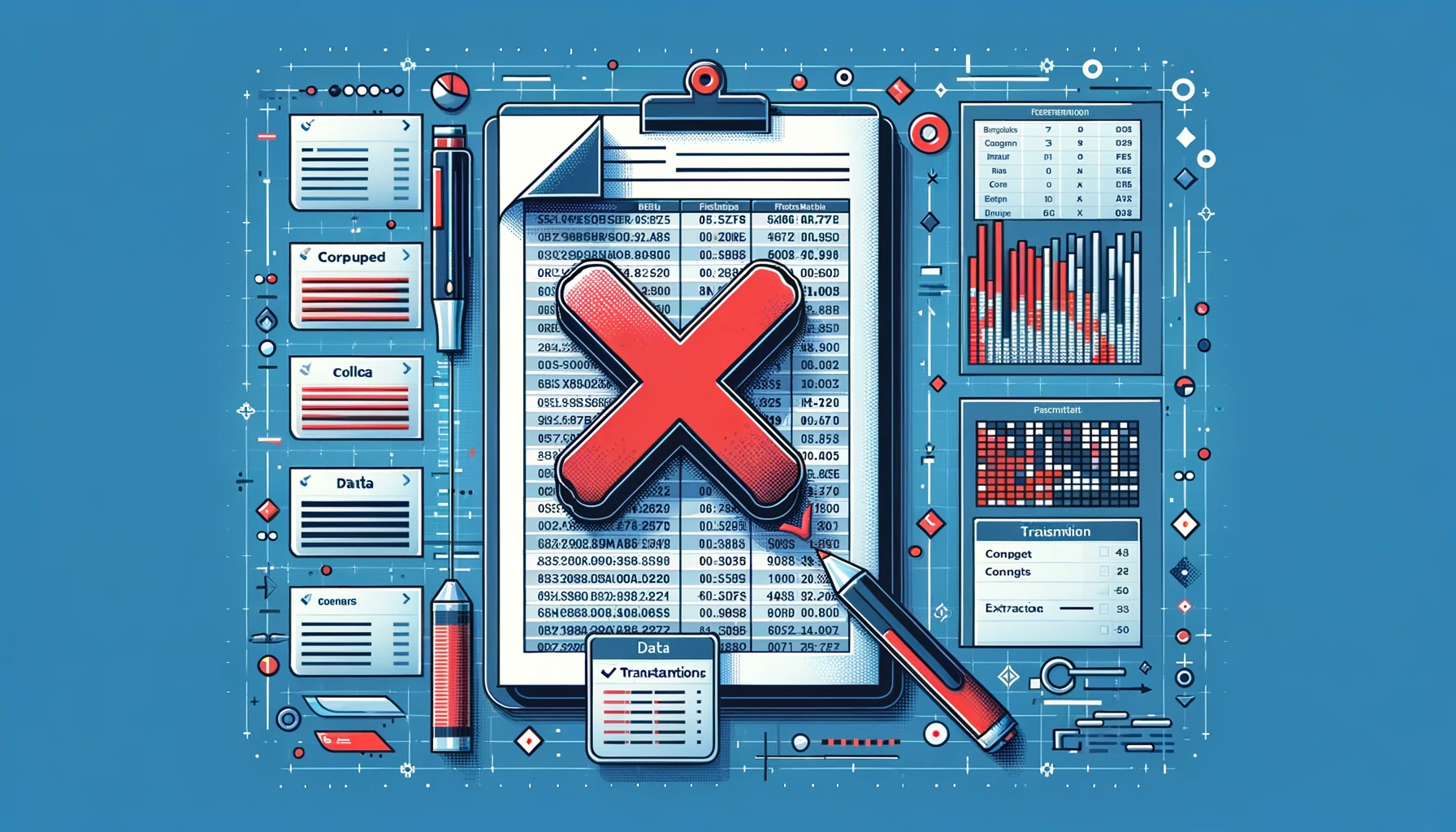 Erreurs copier-coller PDF vers Excel avec colonnes fusionnées versus extraction intelligente de relevé bancaire