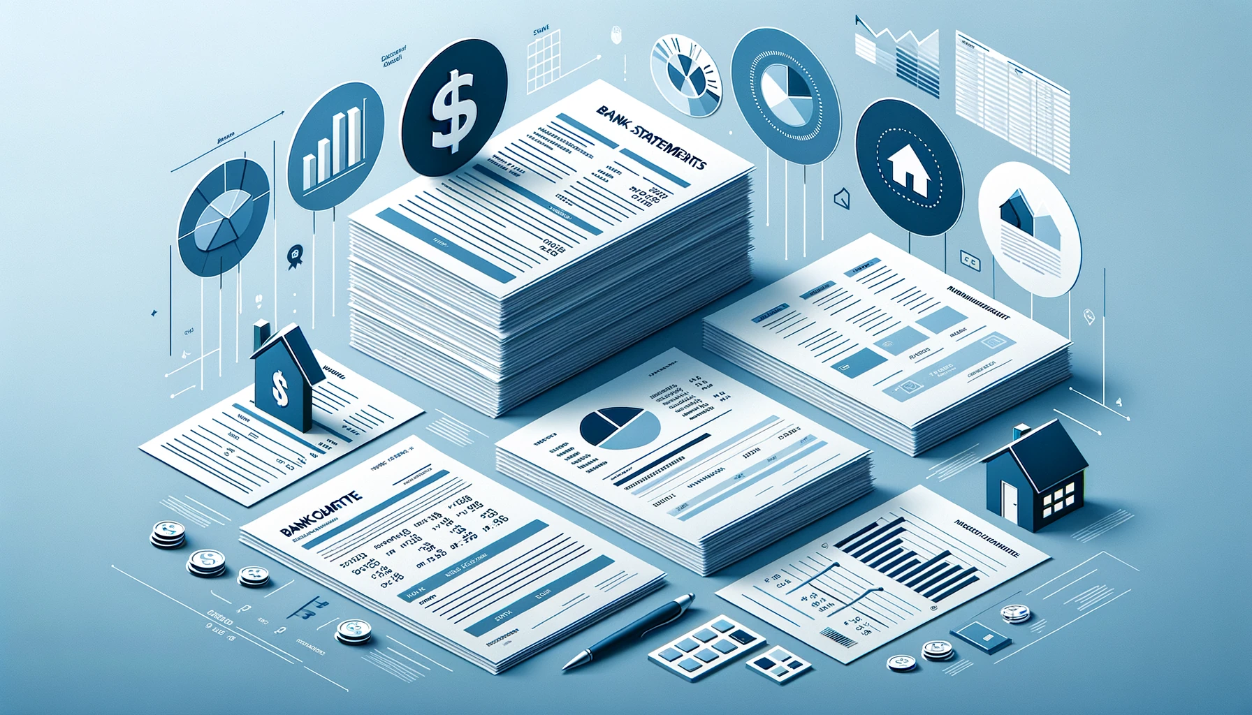 Relevés bancaires et analyse financière pour constituer un dossier de prêt immobilier solide