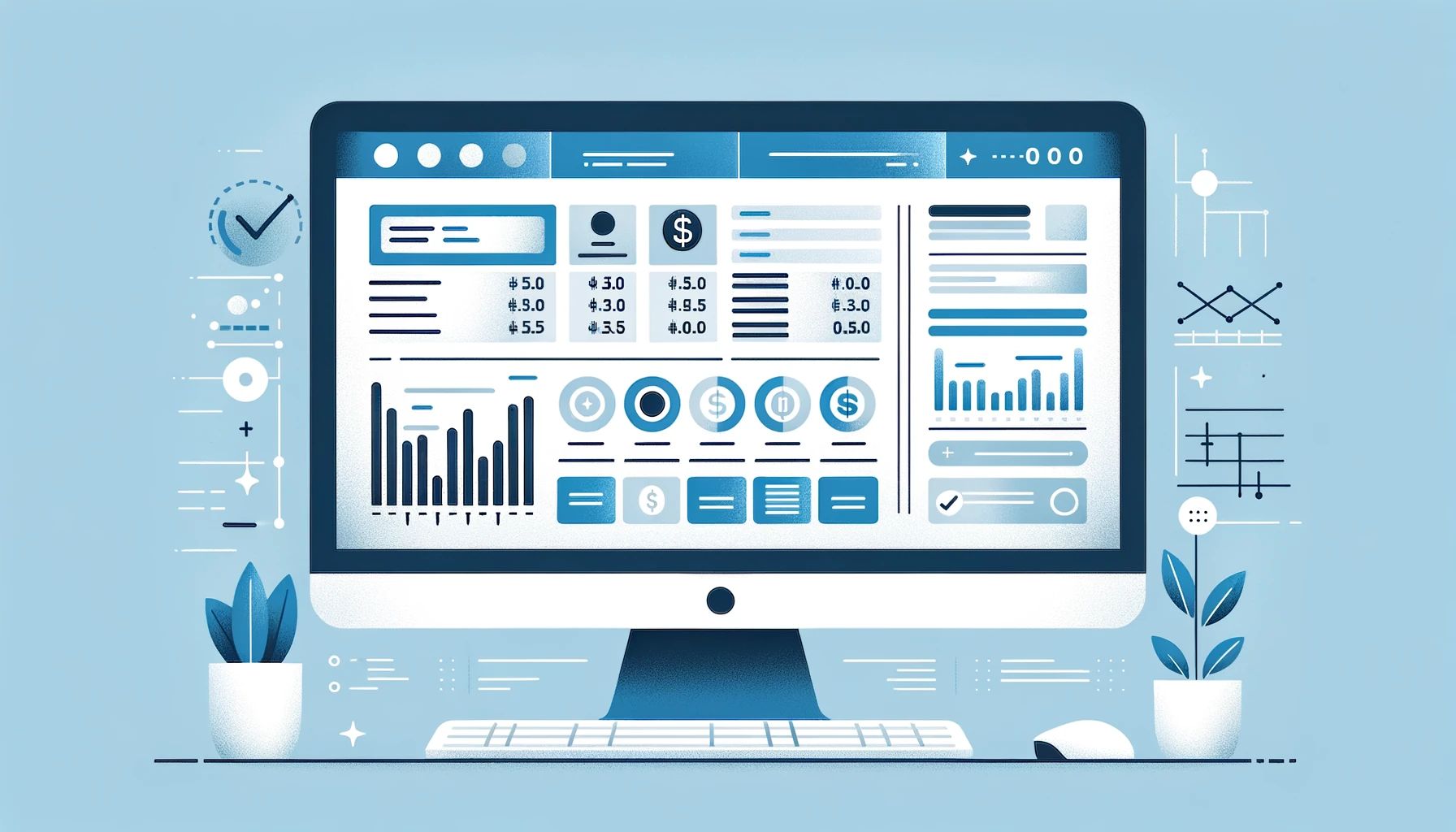 Relevé bancaire organisé affiché sur écran d'ordinateur pour constituer un dossier de prêt immobilier complet