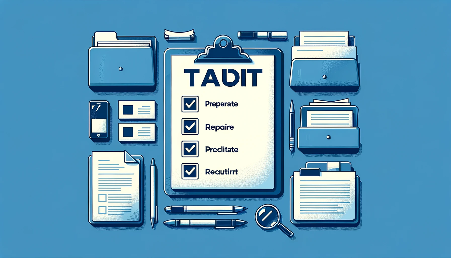税務調査に備えた5つのチェックリスト：銀行通帳・帳簿・領収書の保管ポイント