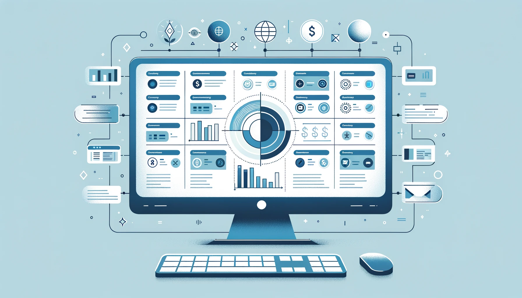 Digitaal overzicht bankafschrift transacties in kleurcategorieën voor hypotheektoetsing en kredietwaardigheid