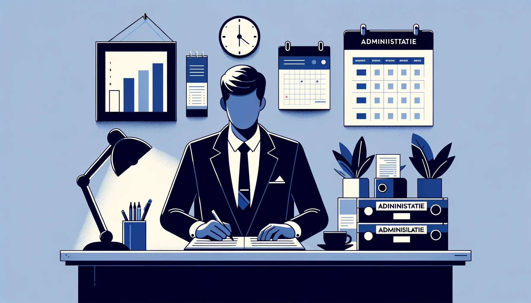 Freelancer organiseert bankafschriften en financiële administratie voor 7-jaar bewaarplicht Belastingdienst