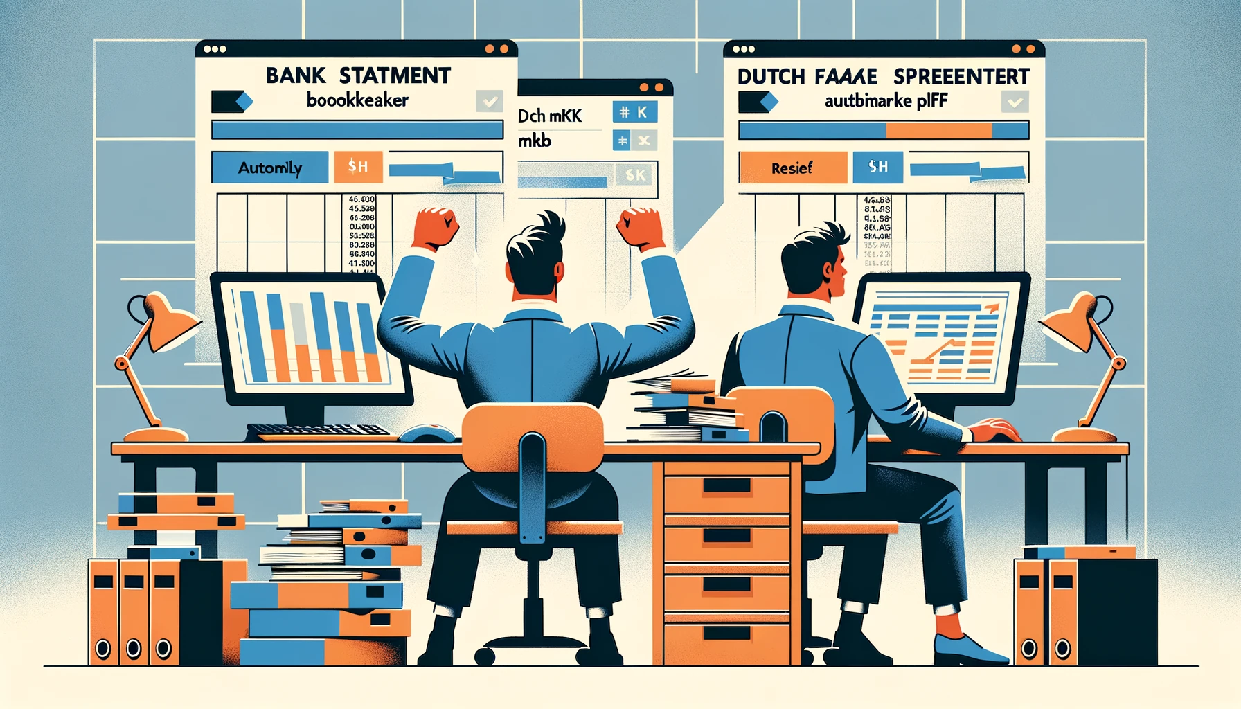 Nederlandse boekhouder die bankafschrift PDF automatisch naar Excel converteert