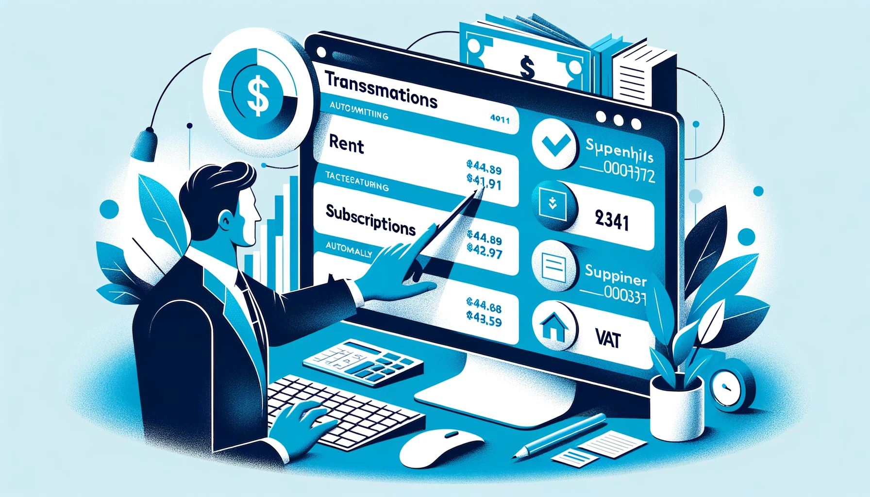 Nederlandse banktransacties automatisch gesorteerd in kleurcategorieën voor BTW-aangifte en boekhouding ZZP