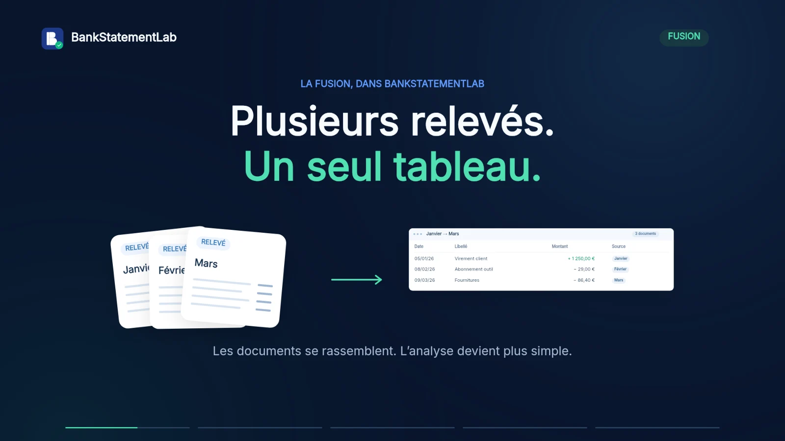 Aperçu vidéo : La fusion de relevés en 30 secondes